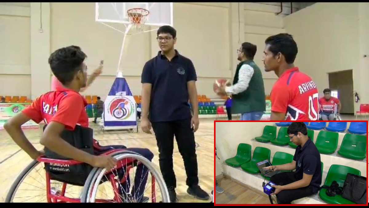 8th National Wheelchair Basketball Championship: देशभर के दिव्यांग खिलाड़ी हुए शामिल, छात्र ने चोट से बचाने के लिए तैयार की स्पोर्ट डिवाइस