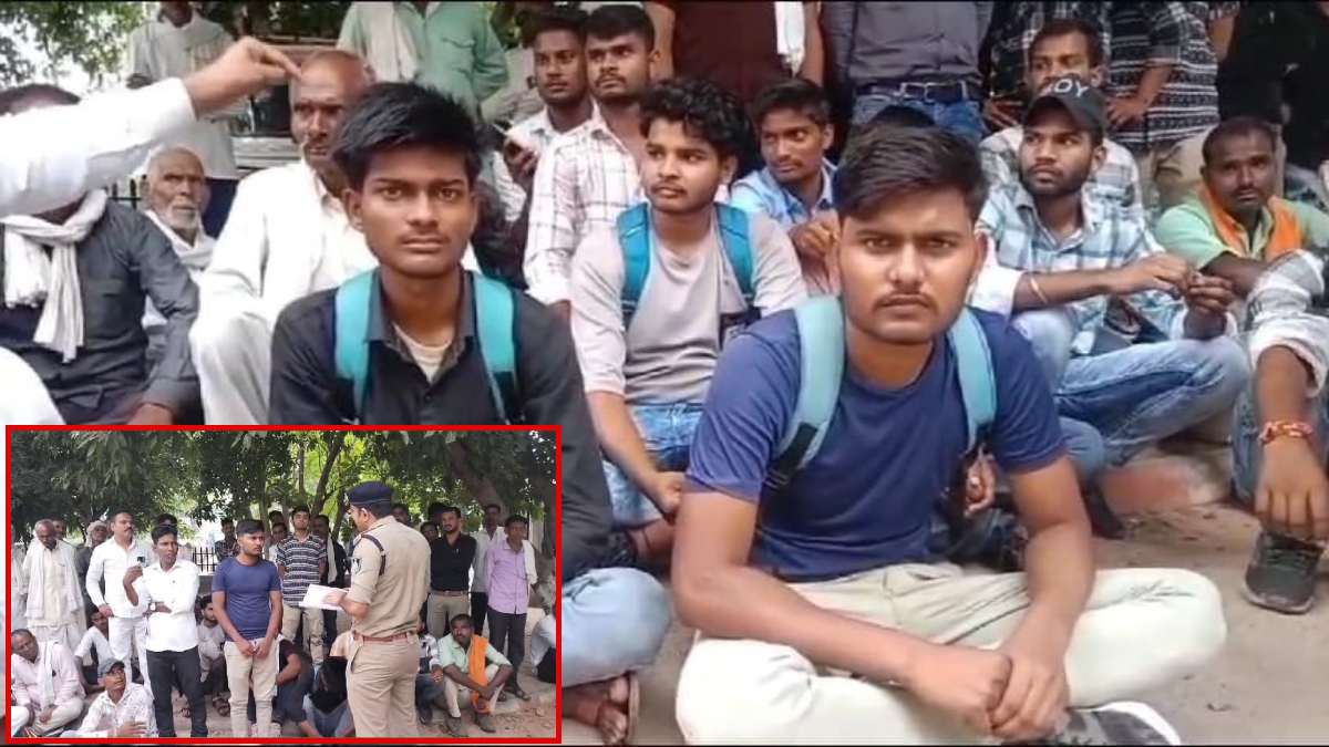 दलित छात्र से क्रूरता: कॉलेज में बंधक बनाकर बेरहमी से की पिटाई, फिर भाई को बुलाकर छुआए पैर, भीम आर्मी ने थाने का किया घेराव