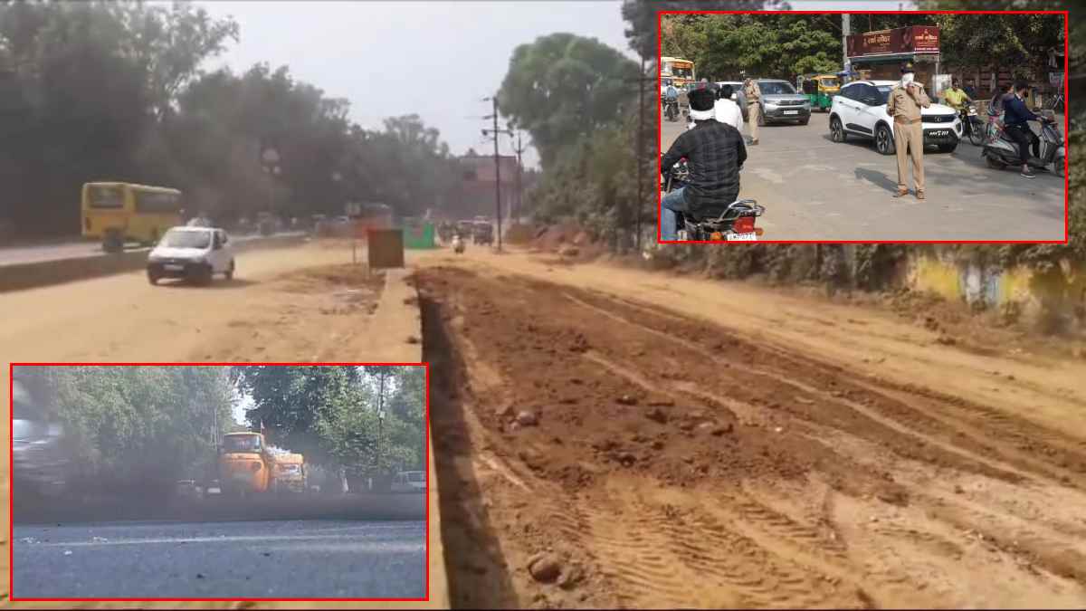 ग्वालियर का AQI लेवल 110 : तीन साल में 100 करोड़ खर्च के बाद भी नहीं सुधरा पॉल्यूशन लेवल, जर्जर सड़कें और अधूरे निर्माण से उड़ रही धूल