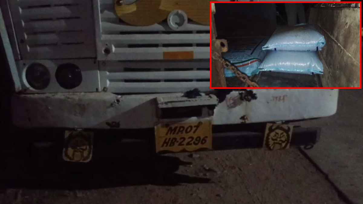 खाद की कालाबाजारी: दुकान संचालकों को सौ रुपए अधिक महंगे दामों में दिया जा रहा खाद, ट्रक और पिकअप वाहन जब्त