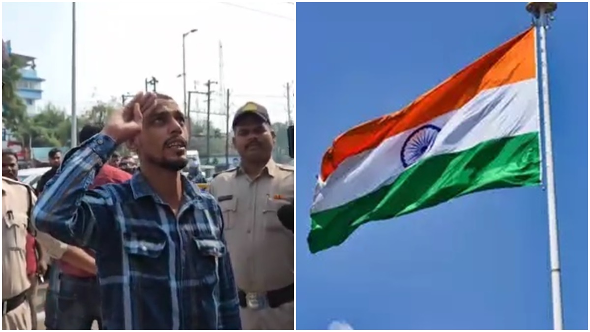 ‘पाकिस्तान जिंदाबाद’ नारा लगाने वाला फैजान जेल से रिहा: HC के आदेश पर थाने पहुंचकर 21 बार दी तिरंगे को सलामी, कहा- भारत माता की जय