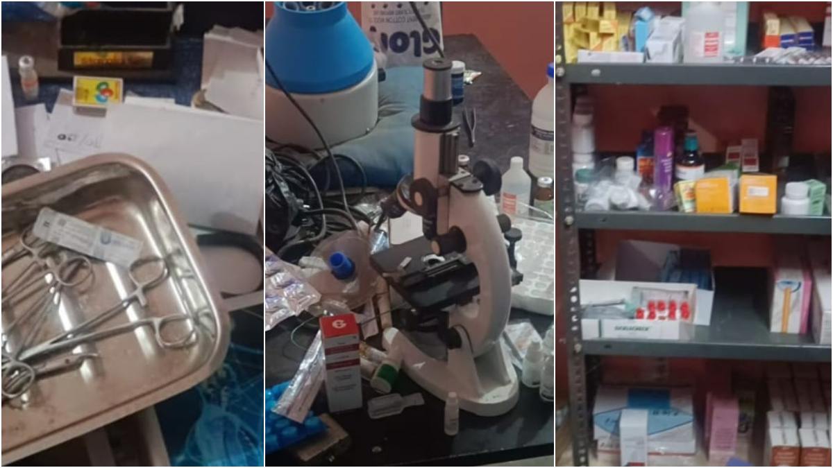 बगैर लाइसेंस के फार्मासिस्ट घर में चला रहा था अस्पताल, प्रेगनेंसी किट के साथ मिली गर्भपात की प्रतिबंधित दवाएं,  प्रशासन ने उठाया बड़ा कदम…