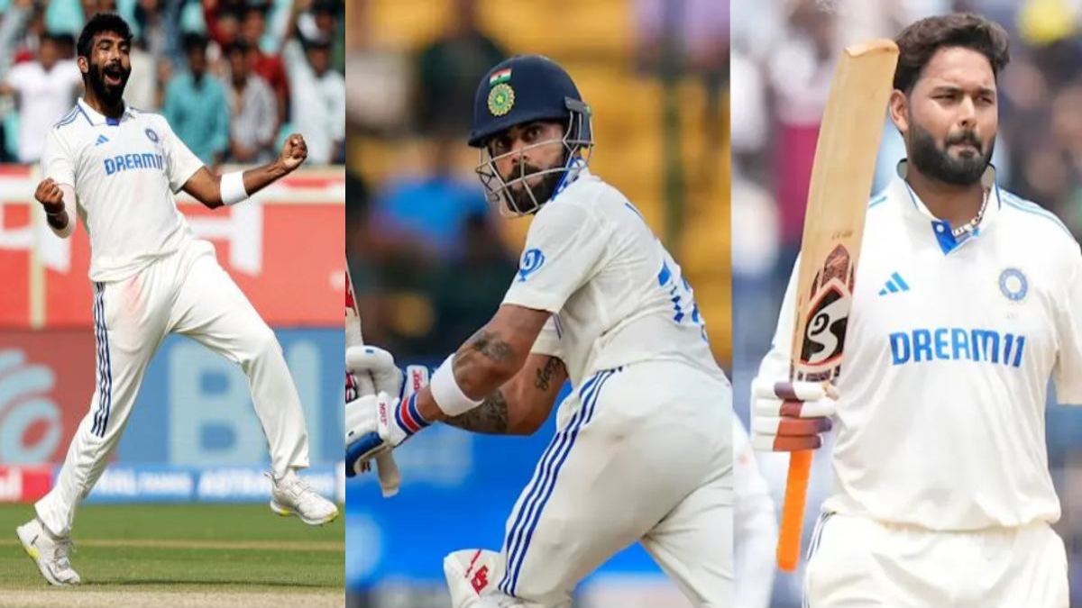 ICC Test Rankings: आईसीसी की ताजा रैंकिंग में भारतीय खिलाड़ियों को हुआ भारी नुकसान, बुमराह से छिन गया नंबर-1 का ताज, कोहली और पंत टॉप 10 से बाहर