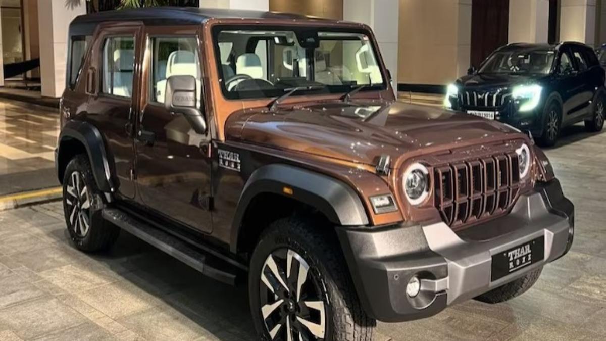 Mahindra Thar Roxx में मिलेगा Mocha brown रंग के इंटीरियर का विकल्‍प, जानिए कब होगा Available…