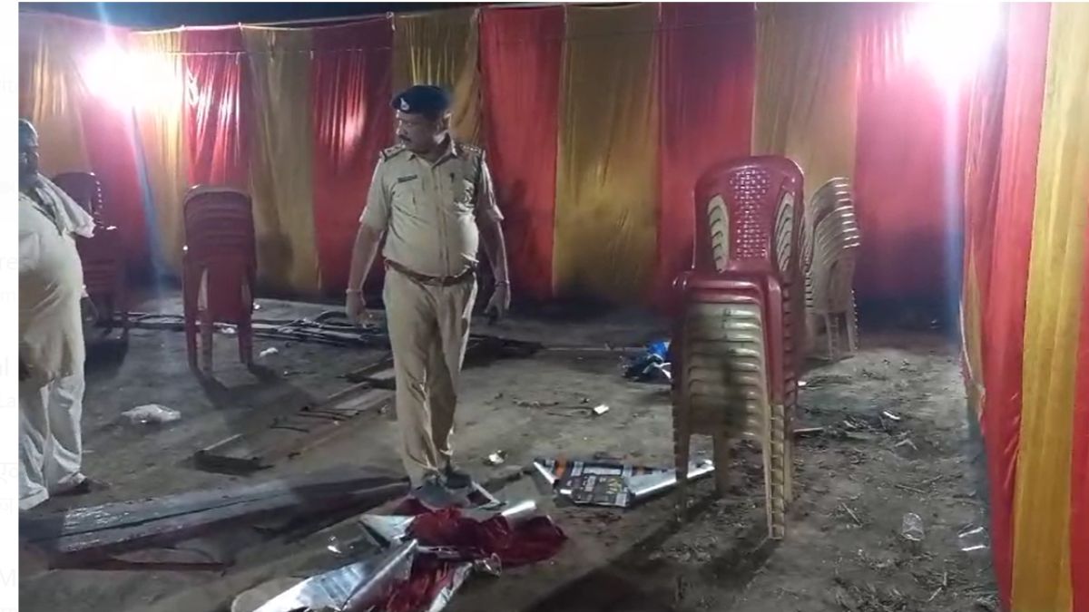 गोली मारकर युवक की हत्याः भंडारे में भोजन के दौरान वारदात को दिया अंजाम, गांव में तनाव का माहौल, बड़ी संख्या में पुलिस तैनात