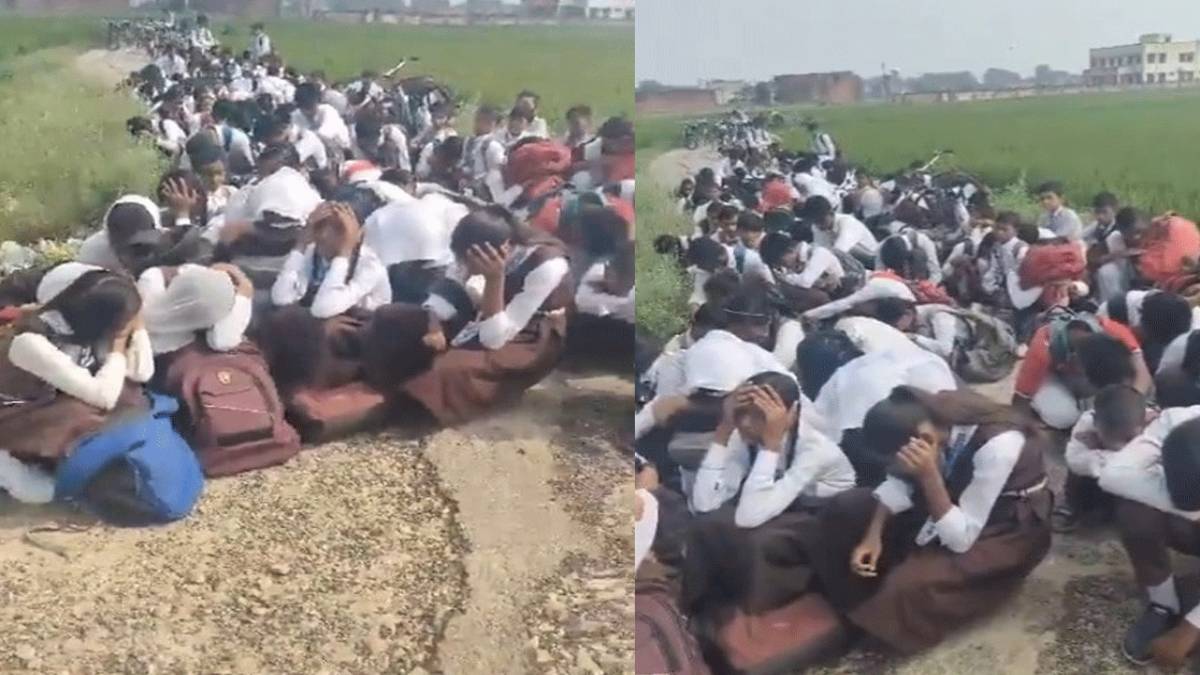 स्कूल प्रबंधक की तानाशाही : फीस जमा नहीं होने पर बच्चों को विद्यालय से बाहर बैठाया, धूप में परेशान होते रहे मासूम
