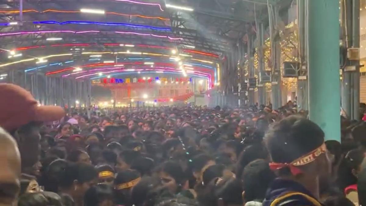 डोंगरगढ़: मां बम्लेश्वरी मंदिर में भीड़ के बीच महिला श्रद्धालु की मौत, हर दिन लाखों दर्शनार्थी पहुंच रहे मां के दरबार