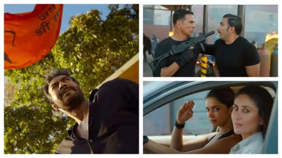 Singham Again का धमाकेदार ट्रेलर हुआ रिलीज, शेर की तरह दहाड़ते दिखे Ajay Devgn …