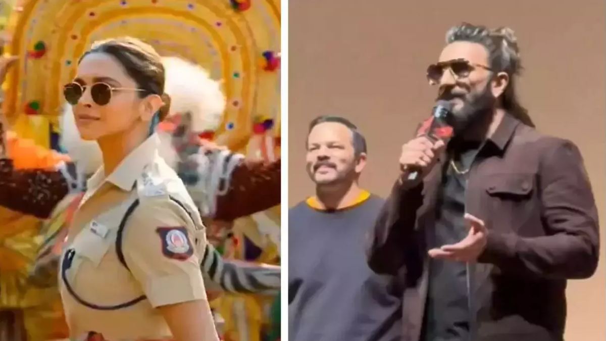 फिल्म के ट्रेलर लॉन्च पर अकेले पहुंचे Ranveer Singh, कहा- Singham Again मेरी बेबी सिंबा का डेब्यू है, क्योंकि …