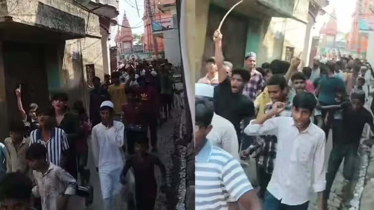 यति नरसिंहानंद के विवादित बयान को लेकर बिना परमिशन प्रदर्शन, लाठी-डंडे के साथ दिखे प्रदर्शनकारी, कई के खिलाफ मामला दर्ज