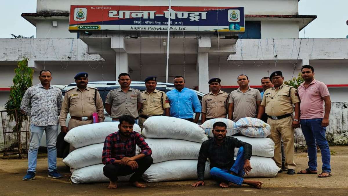 1 करोड़ का गांजा जब्त : जीपीएम पुलिस की बड़ी कार्रवाई, एक महीने में जब्त किया 485 किलो गांजा, MP-CG के 11 आरोपी गिरफ्तार …
