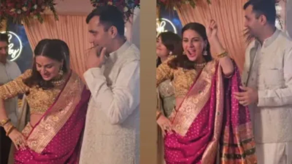 Shraddha Arya ने माधुरी दीक्षित के गाने पर लगाया जमकर ठुमका, बेबी बंप फ्लॉन्ट करते हुए किया डांस …