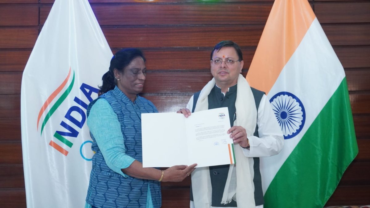 38वें राष्ट्रीय खेल की मेजबानी करेगा उत्तराखंड : सीएम धामी ने ओलंपिक संघ की अध्यक्ष का जताया आभार, श्री बद्रीनाथ और केदारनाथ दर्शन के लिए किया आमंत्रित