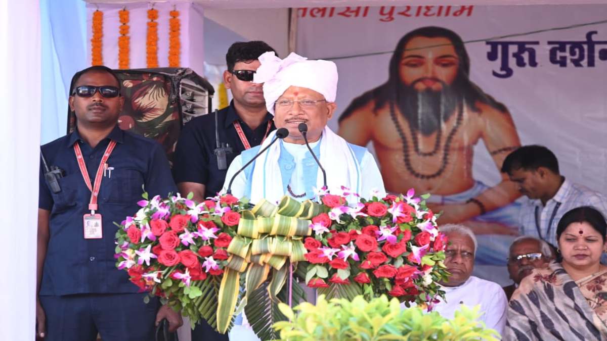 गुरू दर्शन मेला: मुख्यमंत्री साय ने मेले में समाज के सर्वोच्च गुरु का किया सम्मान, करोड़ों के विकास कार्यों की दी सौगात