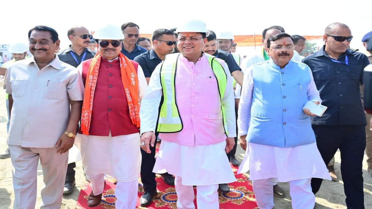 निर्माणाधीन एम्स सेटेलाइट सेंटर का निरीक्षण करने पहुंचे सीएम धामी, क्वॉलिटी के साथ समय पर काम पूरा करने का दिया निर्देश