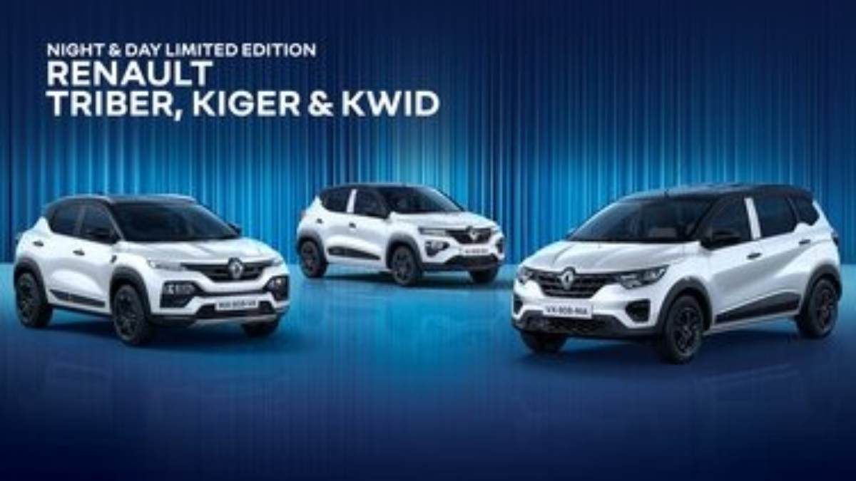 Renault Night & Day Limited Edition: Kwid, Kiger और Triber का नया अवतार लॉन्च…