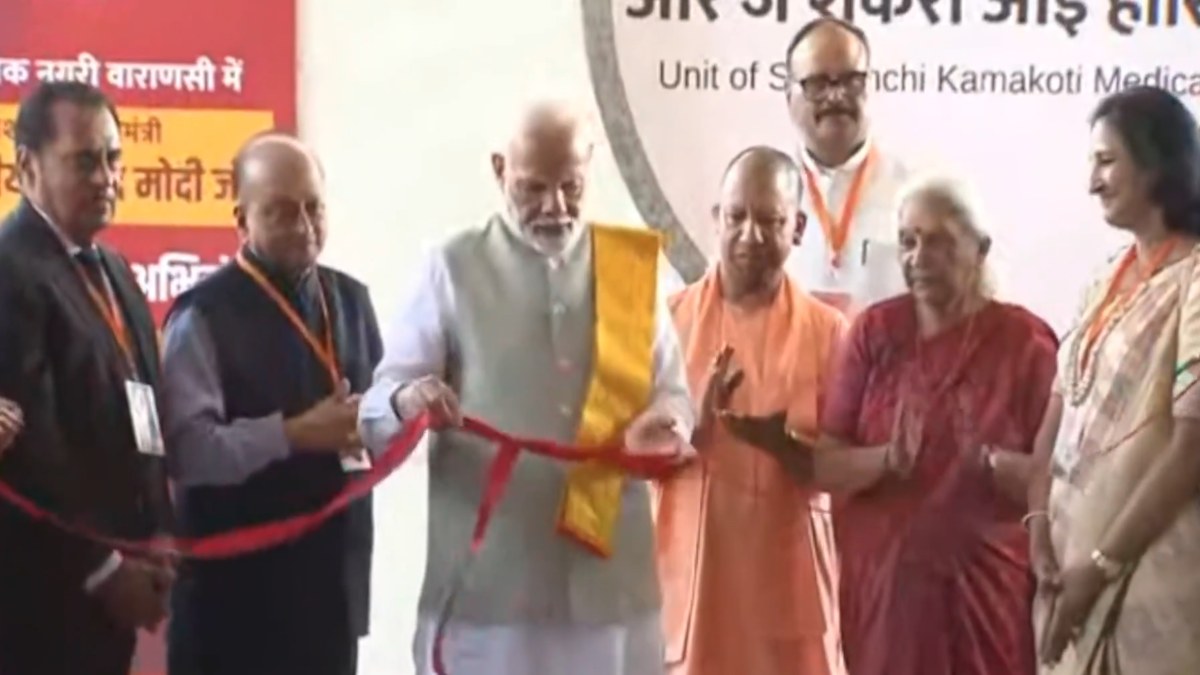 पीएम मोदी ने किया आरजे शंकर नेत्र अस्पताल का उद्घाटन, राज्यपाल और सीएम रहे मौजूद