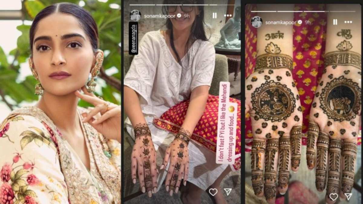 Sonam Kapoor ने नहीं रखा था करवा चौथ का व्रत, लेकिन लगवाई थी मेहंदी …