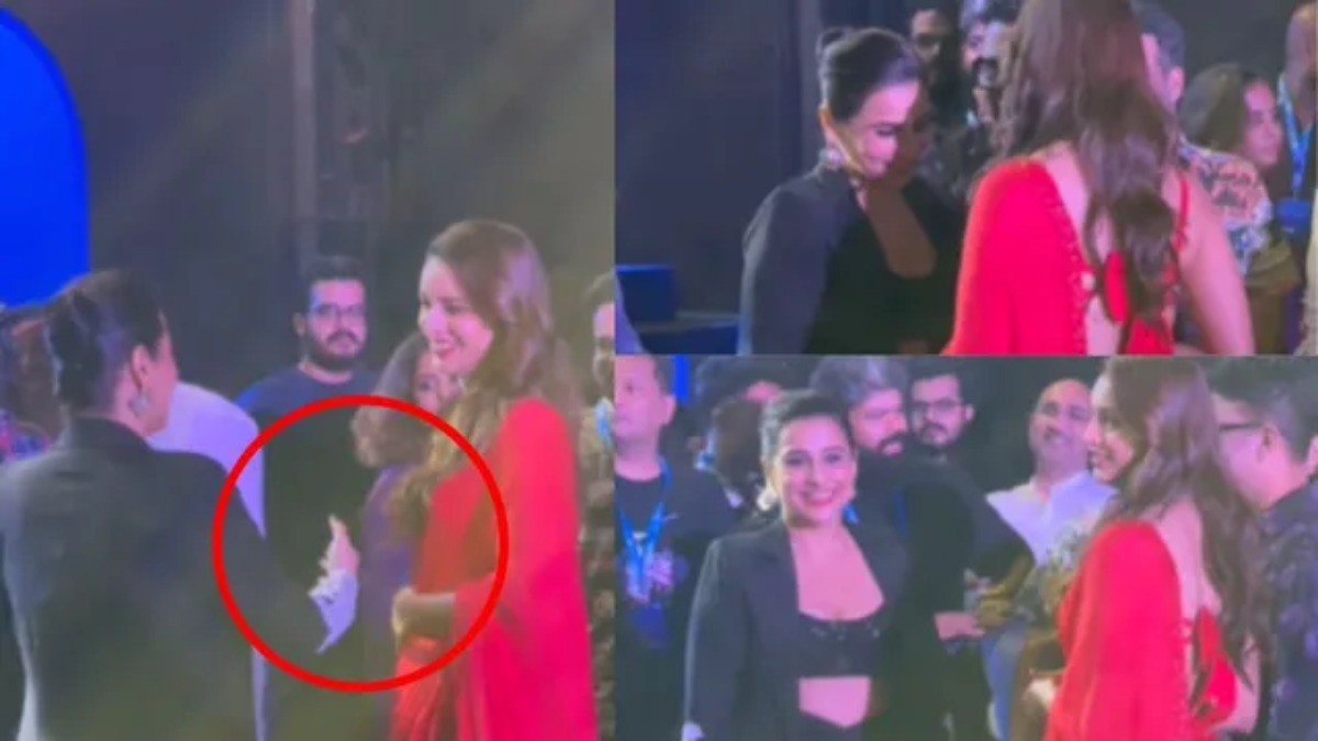 भरी महफिल में Vidya Balan ने Tripti Dimri को किया इग्नोर, वायरल हो रहा Video …