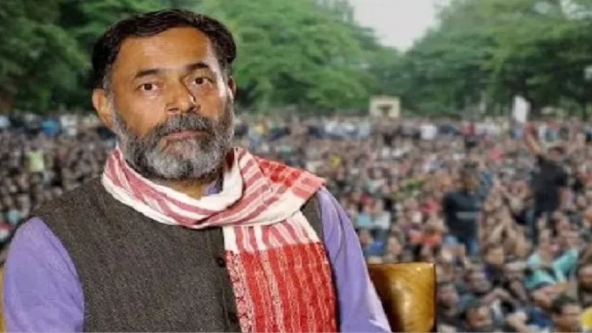 योगेंद्र यादव पर हुए हमले के विरोध में किसान नेताओं का विरोध प्रदर्शन, चुनाव प्रभावित करने का आरोप, अन्नदाताओं ने की कड़ी कार्रवाई की मांग