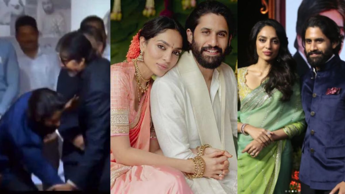 अक्किनेनी नागेश्वर राव नेशनल अवॉर्ड 2024 में Sobhita के साथ पहुंचे Naga Chaitanya, कार्यक्रम में छूए Amitabh Bachchan के पैर …