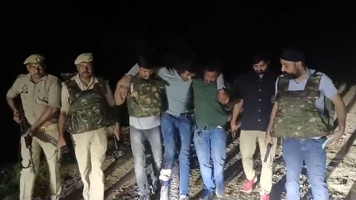 शातिर बदमाश सद्दाम की यूपी पुलिस से मुठभेड़ः शार्ट एनकाउंटर में पैर में गोली लगने से हुआ घायल