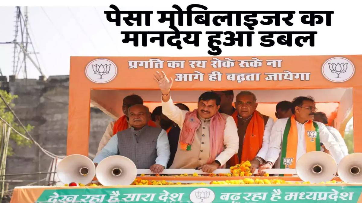 अच्छी खबरः पेसा मोबिलाइजर्स का मानदेय बढ़ा, ₹4000 से बढ़कर हुआ ₹8000 प्रतिमाह, सीएम डॉ मोहन ने पोस्ट कर दी जानकारी