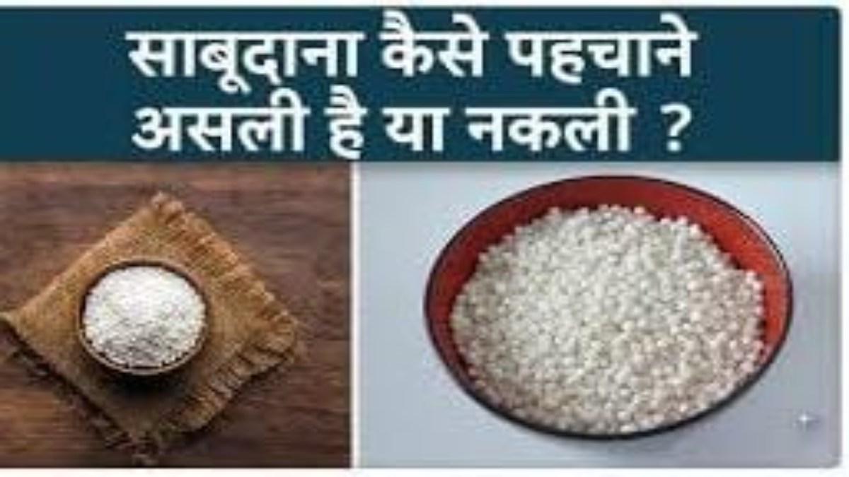 फलाहरी के लिए आप जो साबूदाना लाए हैं, कहीं वो नकली तो नहीं? तो ऐसे करें असली-नकली की पहचान…