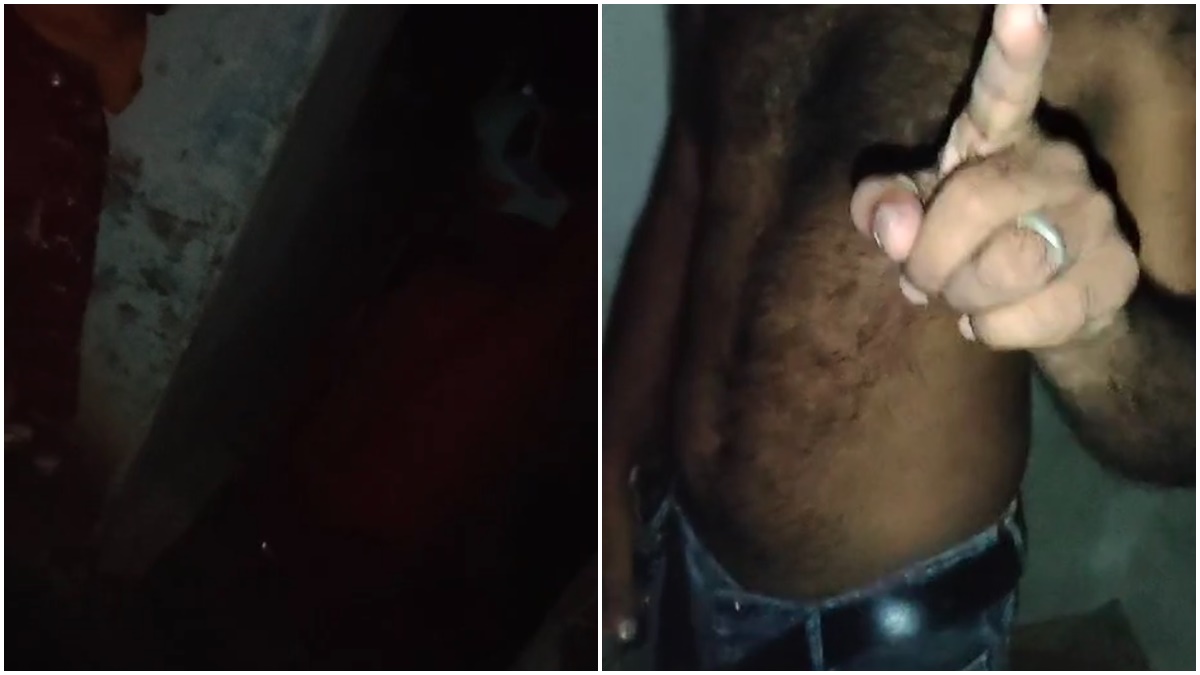NUDE पकड़े गए नेताजी: रात के अंधेरे में पहुंचा महिला के घर, आपत्तिजनक हालत में परिजनों ने पकड़ा, Video Viral