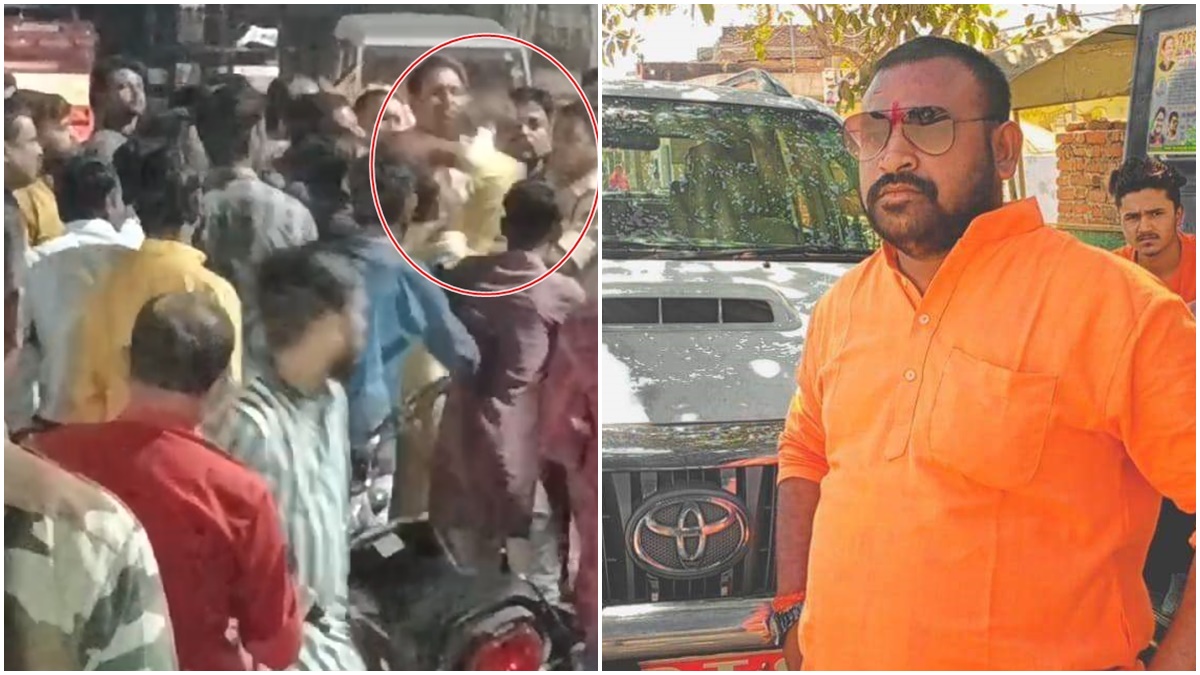 पार्षद के पति की गुंडागर्दी: ड्यूटी में तैनात पुलिसकर्मी को जड़ा थप्पड़, उमंग सिंघार ने सरकार को घेरा, कहा- पार्टी देखकर करते हैं कार्रवाई