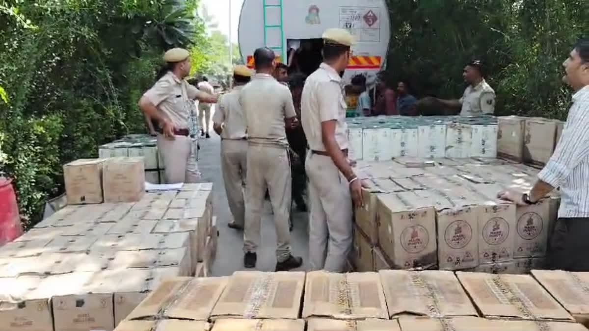 Rajasthan News: सिरोही में 50 लाख रुपये की अवैध शराब से भरा टैंकर जब्त