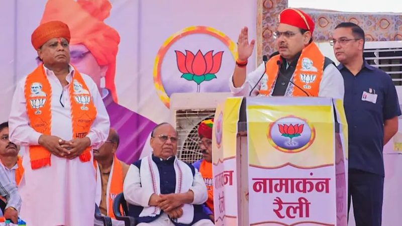 Rajasthan By Election: चौरासी में गरजे CM भजनलाल, कहा- BAP नेताओं ने क्षेत्र में फैलाई अशांति