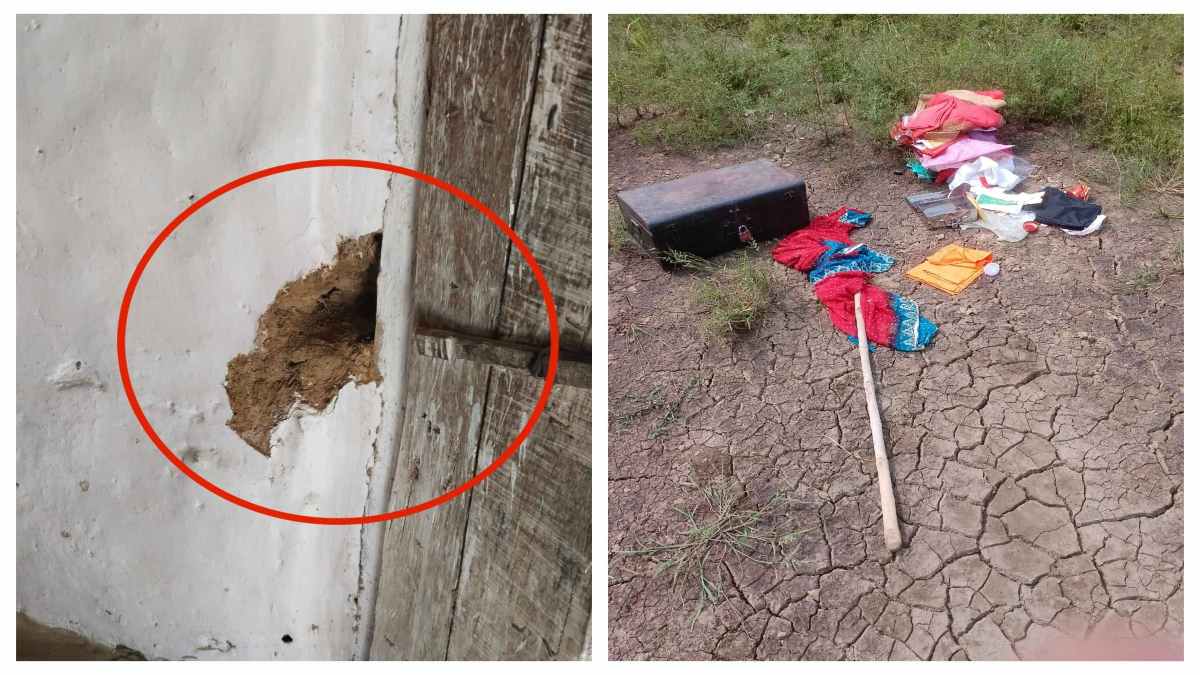 घर में चैन की नींद सोते रहे लोग, इधर चोरों ने घुसकर लाखों के सामान पर कर दिया हाथ साफ