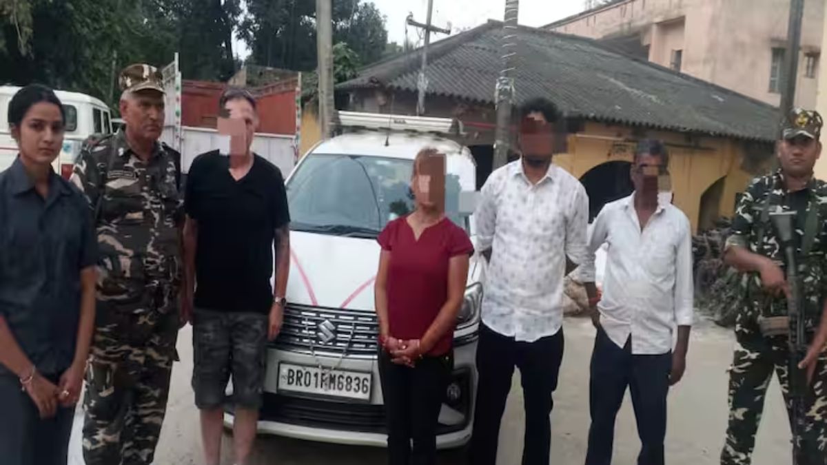 बिहार के मधुबनी से 2 अमेरिकी नागरिक समेत 4 लोग गिरफ्तार, नेपाल में घुसने की थी तैयारी, जानें पूरा मामला?
