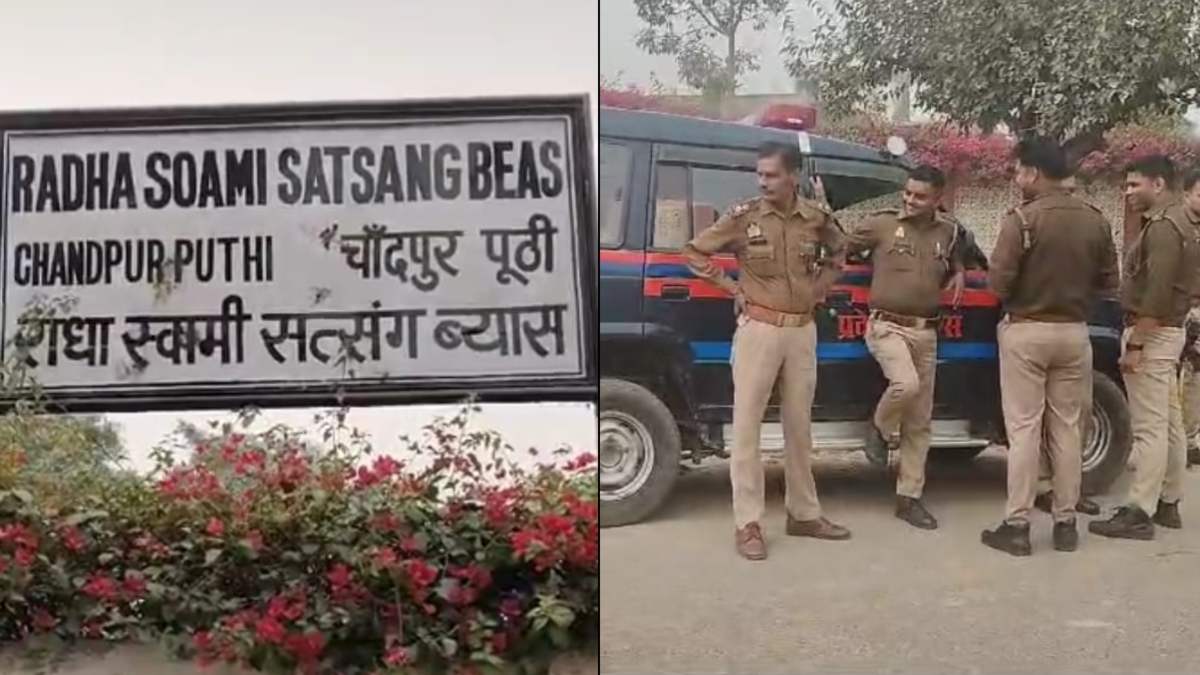 राधा स्वामी सत्संग व्यास आश्रम में तोड़फोड़: सेवादार ने दो नाबालिग लड़कियों के साथ किया था रेप, प्रेग्नेंट हुई एक लड़की ने नवजात को दिया है जन्म