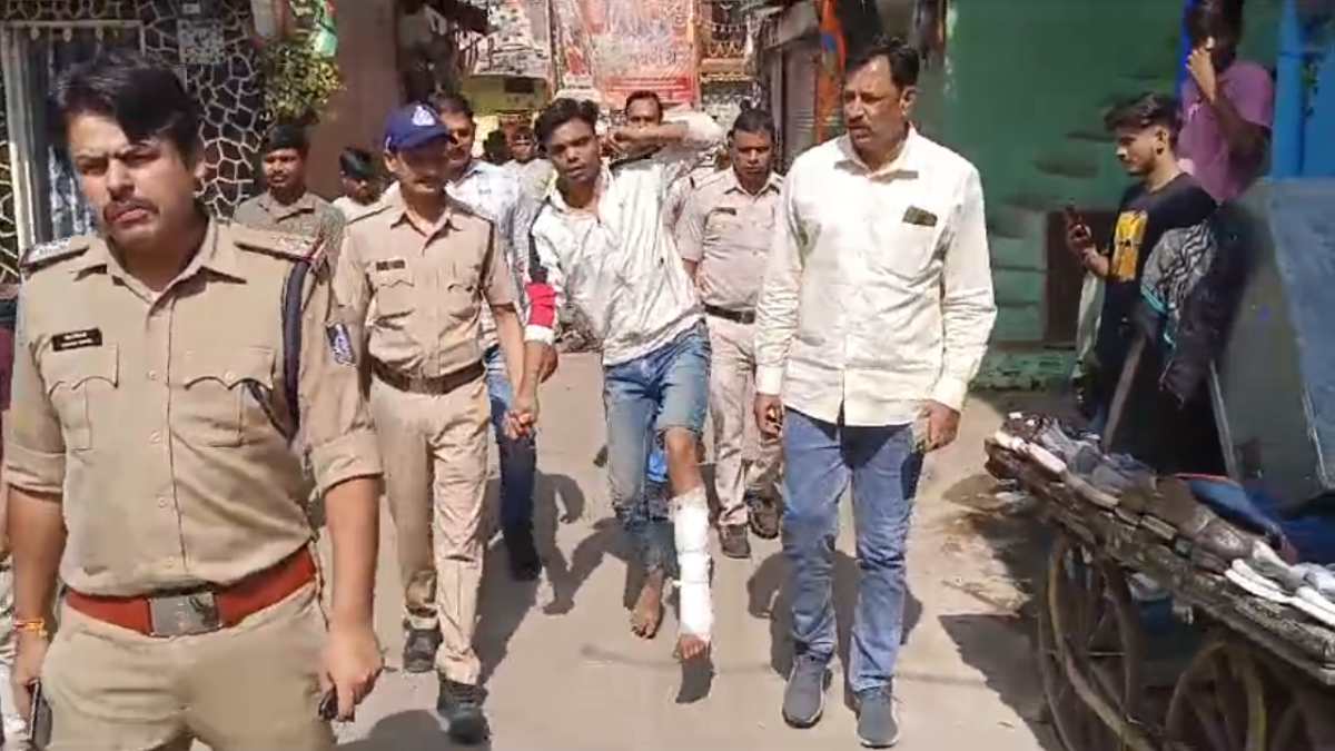 ‘हम शहर में रोकेंगे अपराध पैरों पर नहीं चल सकेंगे बदमाश’ जहां दिखा रहा था रंगदारी, वहीं निकाला जुलूस, देखें VIDEO