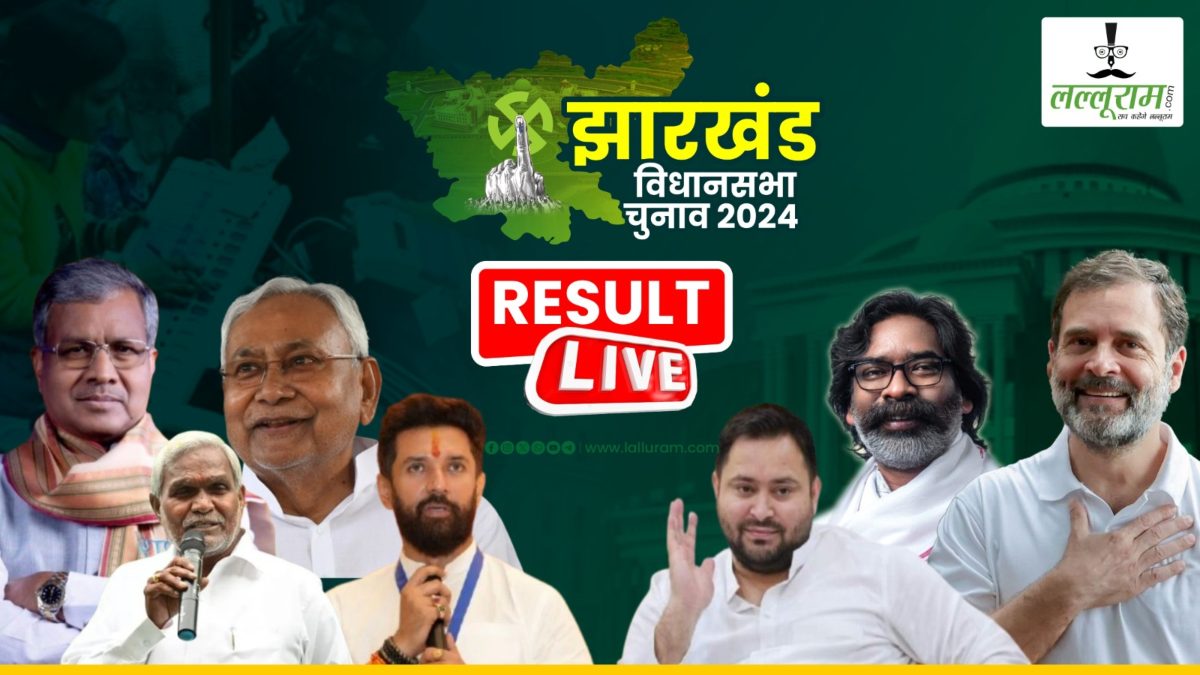 Jharkhand Election Result LIVE: झारखंड में बड़ा उलटफेर, NDA को मिली बहुमत, INDIA Alliance 31 सीटों पर आगे, हेमंंत सोरेन-कल्पना सोरेन समेत चंपई और बाबूलाल मरांडी आगे