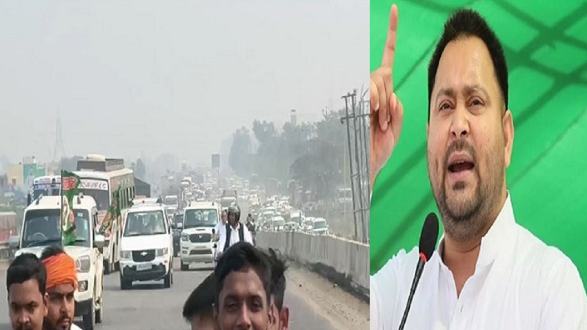 ‘नीतीश जी का गाड़ी पुरान हो गईल बा’, रामगढ़ में बिहार सरकार पर जमकर बरसे तेजस्वी, अजीत सिंह के समर्थन में किया 40 किमी का रोड शो