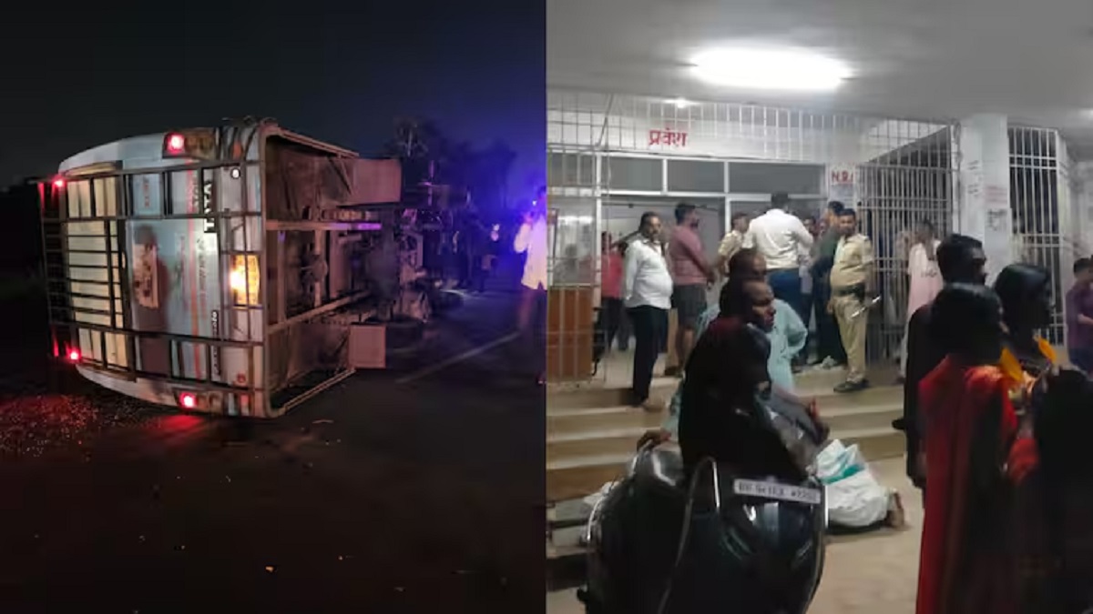 बड़ा हादसा: पटना में श्रद्धालुओं से भरी बस पलटी, 2 की मौत 28 लोग घायल, गंगा स्नान के लिए जा रहे थे सभी लोग