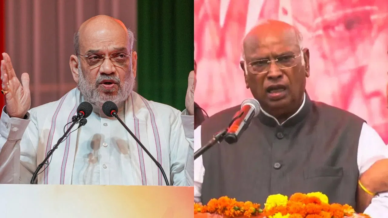अमित शाह के आरोपों पर मल्लिकार्जुन खरगे ने कहा, “हमने तो कुछ नहीं कहा, आप ही बार-बार अनुच्छेद 370 की बहाली पर..