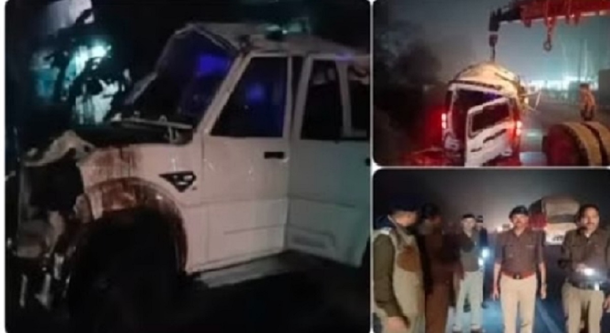 मातम में बदली खुशियां : बारातियों से भरी कार पलटी, हादसे में चार लोगों की मौत