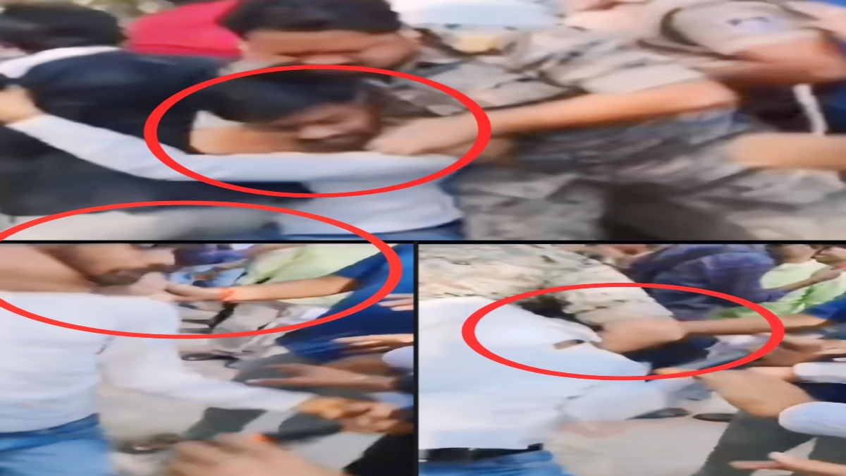 एमजेएस कॉलेज में 17 सूत्रीय मांगों को लेकर छात्रों का प्रदर्शन: प्राचार्य के इस्तीफे की मांग, स्टूडेंट्स के साथ पुलिस ने की मारपीट