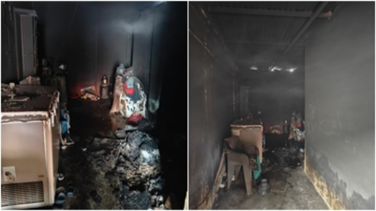 घर में जिंदा जले दंपति: दरवाजा तोड़ने पर बिस्तर पर पड़े मिले शव, हत्या या आत्महत्या ? जांच में जुटी पुलिस