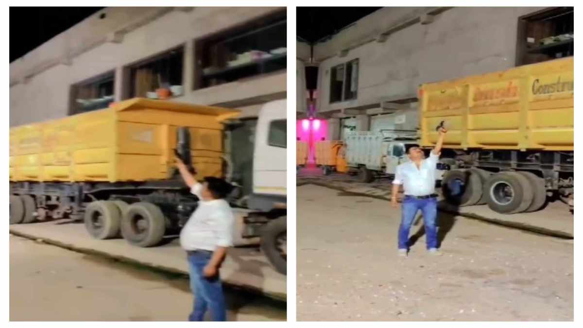 ‘हार गई मैं दिल जब देखे तेरे ठाठ’ गाने पर ट्रक ड्राइवर ने किया ठांय-ठांय, तमंचे से चलाई गोली, दहशत फैलाने वाला वीडियो वायरल