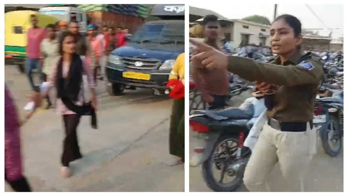 खाद पर विवाद: किसान की बेटी से महिला पुलिस आरक्षक ने की अभद्रता, मारपीट का भी आरोप पीटा, देखें वीडियो