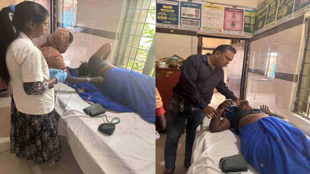 स्कूल में खाना बनाने के दौरान कुकर फटने से रसोइया घायल, अस्पताल से डॉक्टर रहे नदारद, BMO ने किया इलाज, दो RHO को थमाया कारण बताओ नोटिस
