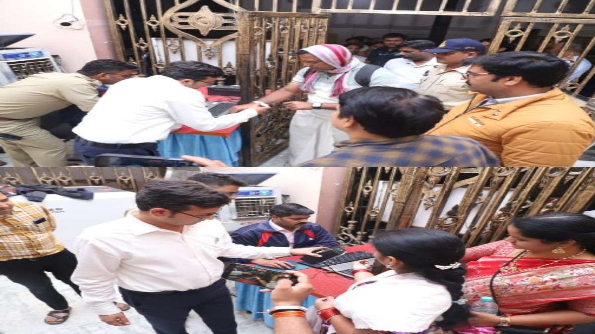 उज्जैन महाकाल भस्म आरती में नई व्यवस्थाः भस्मार्ती में प्रवेश के लिए आज से रिस्ट बैंड की व्यवस्था प्रारंभ, कलेक्टर SP ने किया निरीक्षण