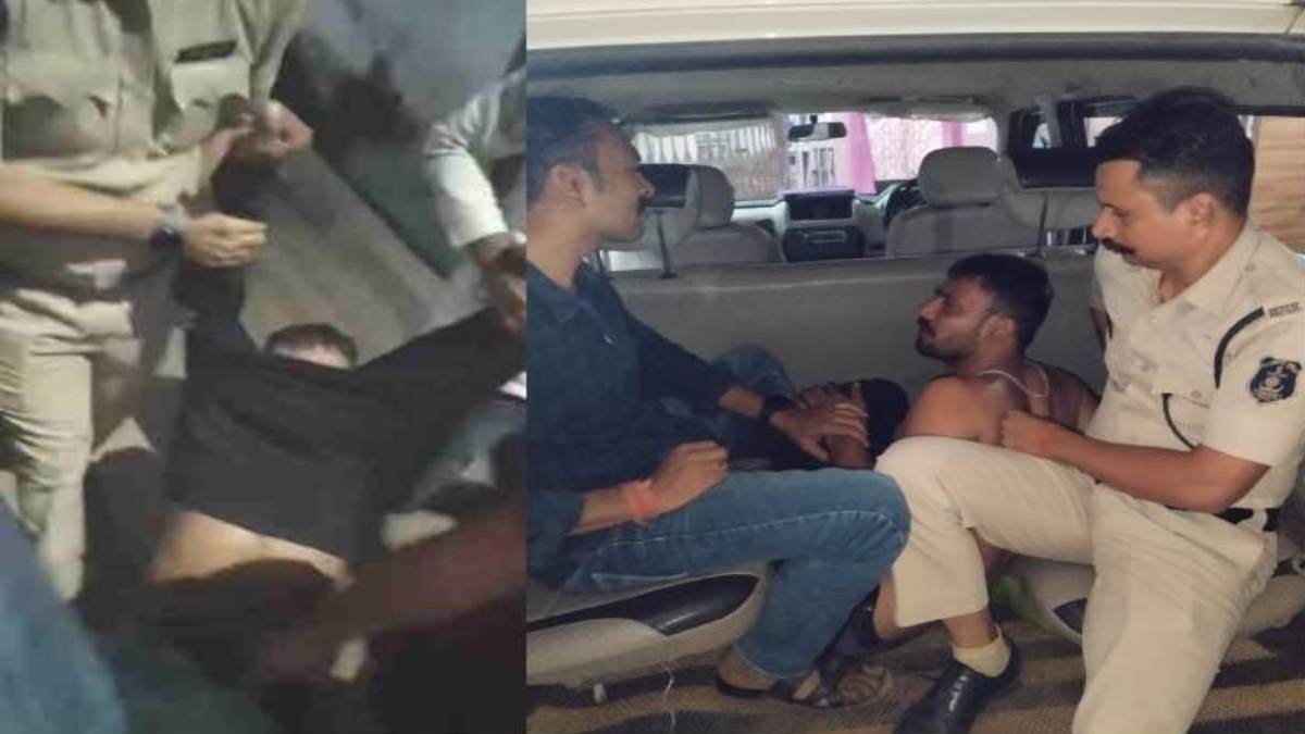 पुलिसकर्मियों पर देसी कट्टे से फायरिंग की कोशिश… पैरोल से फरार मर्डर के आरोपी को पुलिस ने किया गिरफ्तार, 3 आरक्षक हुए जख्मी