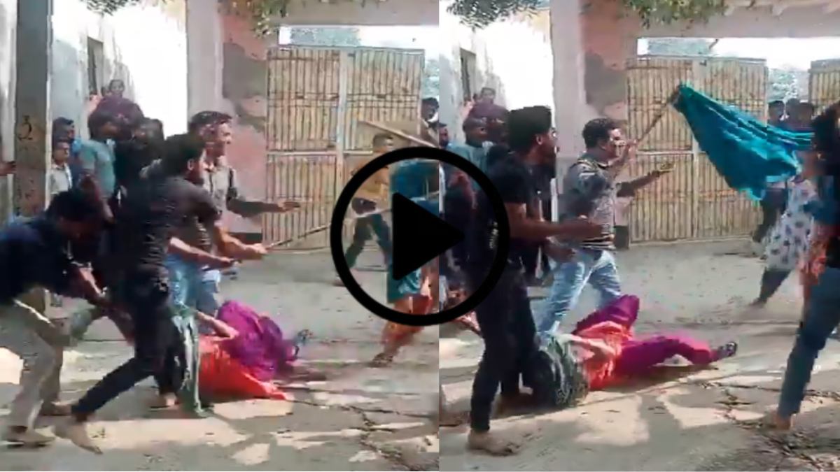 ये है UP सरकार का रामराज्य! कानून राज में दबंगो का गुंडाराज, महिला समेत बहू और उसकी बेटी को सरेराह पीटा