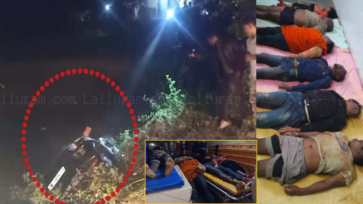 स्कॉर्पियो हादसा अपडेट: घटना में मरने वालों की संख्या हुई 8, डबरी खाली कर दलदल से निकाला गया नाबालिग का शव